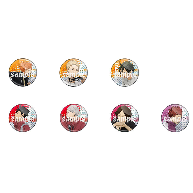 Haikyu!! Anime Merch - Middle Blocker Glitter Can Badge