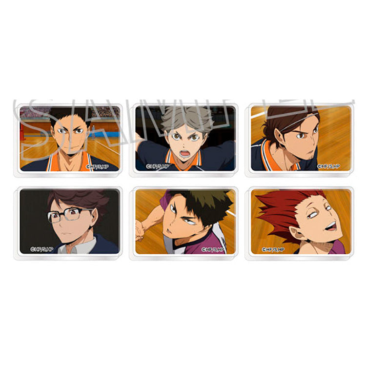 Haikyu!! Anime Merch - Mini Acrylic Block Collection Vol.3 (1 Random) - Doki Doki Land 