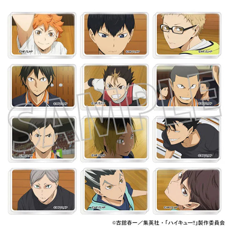 Haikyu!! Anime Merch - Mini Acrylic Block Collection vol.2 (1 Random) - Doki Doki Land 