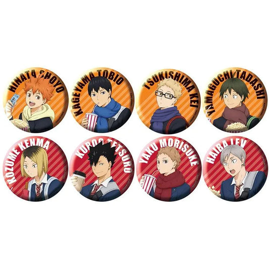 Haikyu!! Anime Merch - Newly Drawn Character Badge Movie Ver. (1 Random) - Doki Doki Land