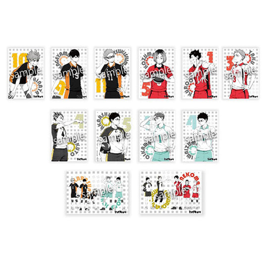 Haikyu!! Anime Merch - Portrait Style A5 Postcard Set