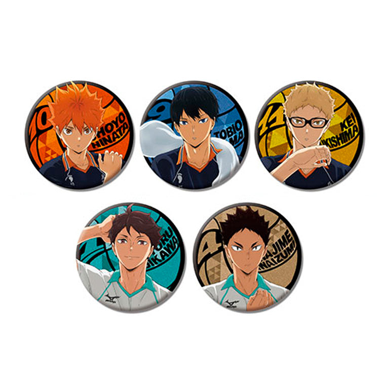 Haikyu!! Anime Merch - RameKira Tin Badge (1 Random)