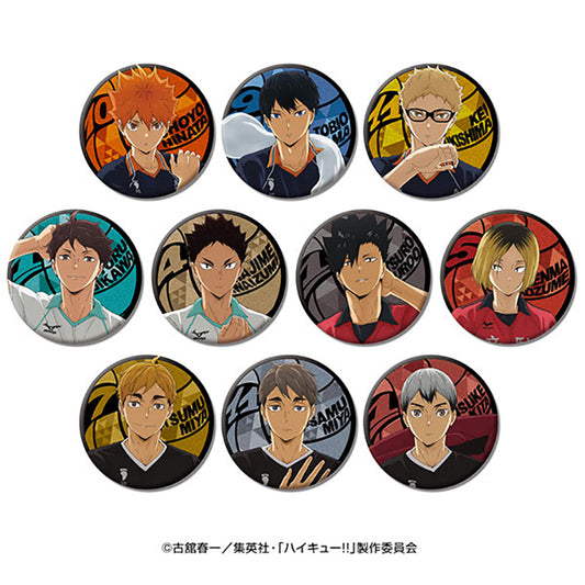 Haikyu!! Anime Merch - RameKira Tin Badge (1 Random)