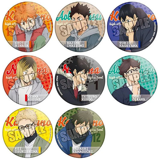 Haikyu!! Anime Merch - ShoesFit Trading Can Badge (1 Random) - Doki Doki Land