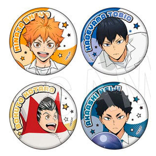 Haikyu!! Anime Merch - Trading Can Badge ROUND1 Collaboration Ver.(1 Random) - Doki Doki Land 