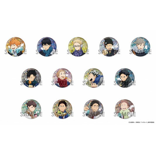 Haikyu!! Hologram Trading Can Badge ~Autumn & Winter~ Ver.