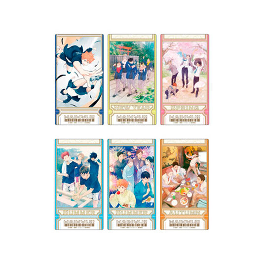 Haikyu!! Anime Merch - Visual Clear Ticket Vol.1 (1 Random)