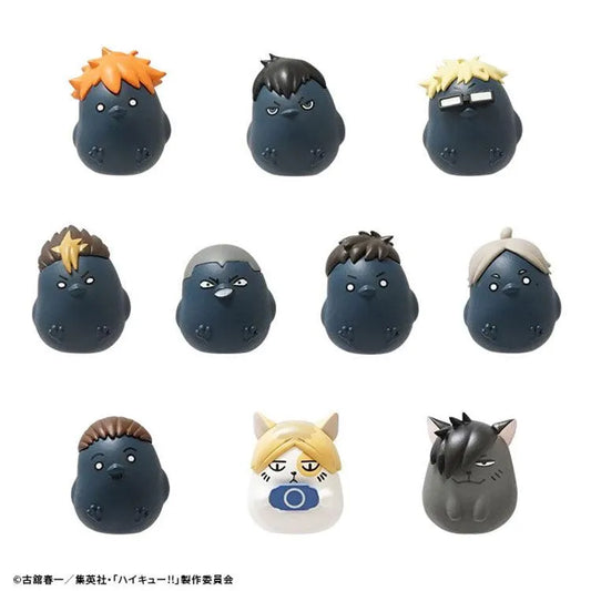 Haikyu!! Shokugan - Osuwari Chokon/Sitting Mascot (1 Random) - Doki Doki Land