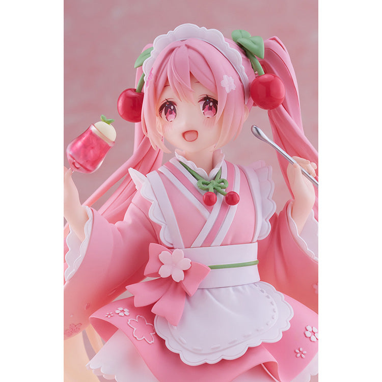 Hastune Miku Coreful Figure - Sakura Miku Newley Written Figure Japanese Cafe Ver. - Doki Doki Land 