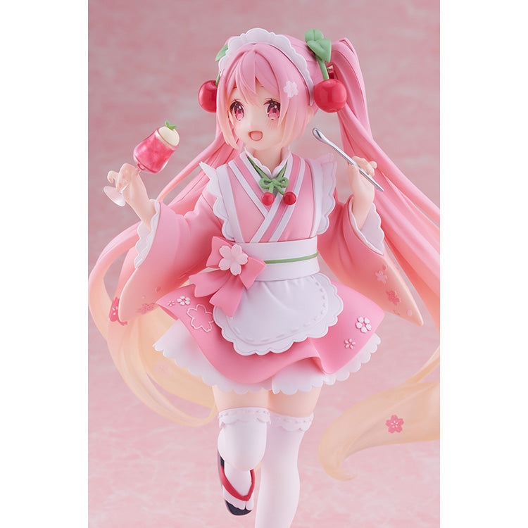 Hastune Miku Coreful Figure - Sakura Miku Newley Written Figure Japanese Cafe Ver. - Doki Doki Land 