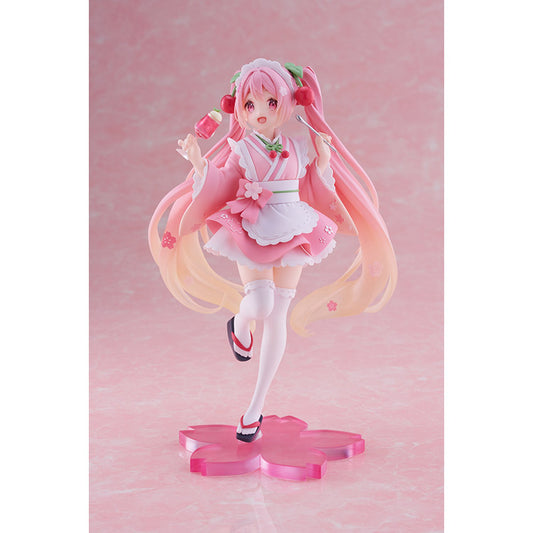 Hastune Miku Coreful Figure - Sakura Miku Newley Written Figure Japanese Cafe Ver. - Doki Doki Land 