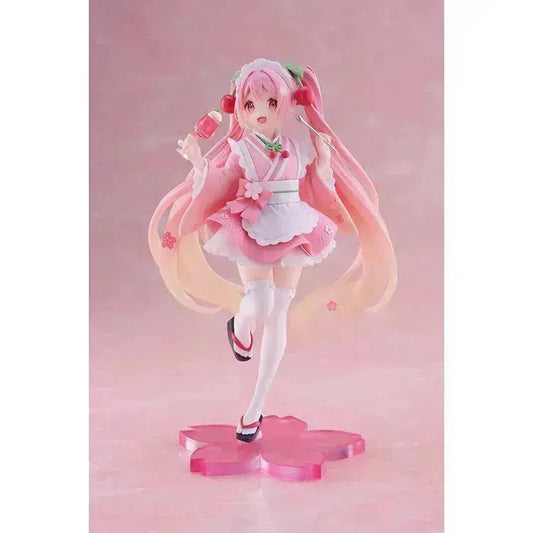 Hastune Miku Coreful Figure - Sakura Miku Newley Written Figure Japanese Cafe Ver. - Doki Doki Land