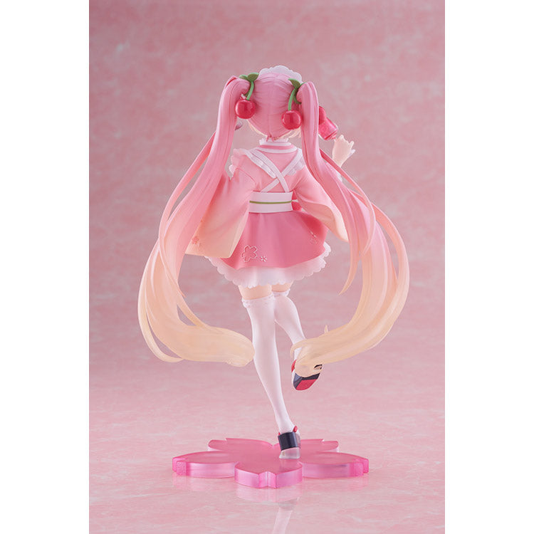 Hastune Miku Coreful Figure - Sakura Miku Newley Written Figure Japanese Cafe Ver. - Doki Doki Land 