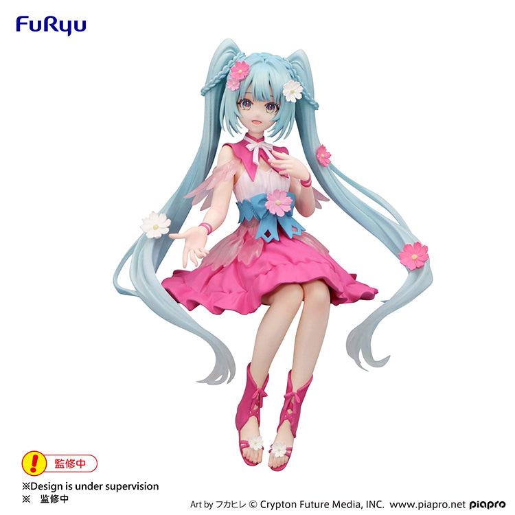 (Pre-Order END) Hastune Miku Noodle Stopper Figure - Hastune Miku Flower Fairy Cosmos Ver. - Doki Doki Land 