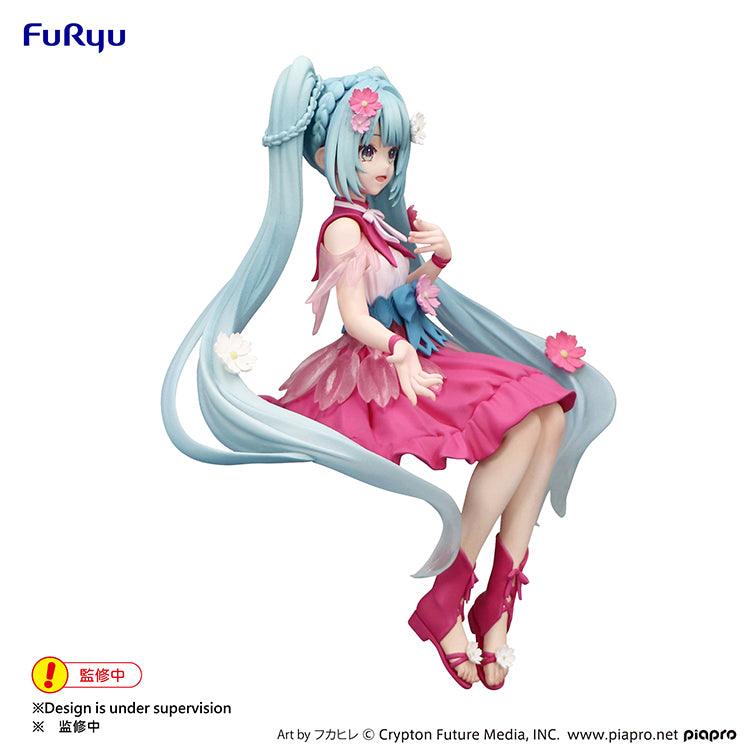 (Pre-Order END) Hastune Miku Noodle Stopper Figure - Hastune Miku Flower Fairy Cosmos Ver. - Doki Doki Land 