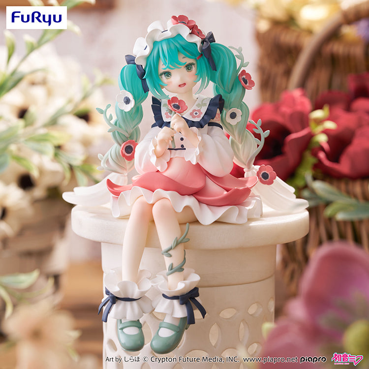 (Pre-Order) Hastune Miku Noodle Stopper Figure - Hatsune Miku Flower Fairy Anemone Ver.