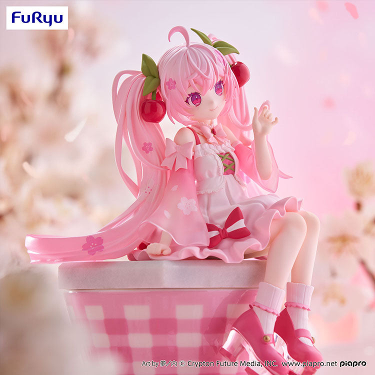 (Pre-Order END) Hastune Miku Noodle Stopper Figure - Sakura Miku 2025 - Doki Doki Land 