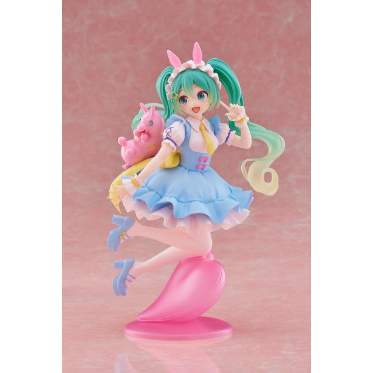 Vocaloid AMP+ Hatsune Miku x Rody Fairy Tale Ver figure by Taito in a fairy tale inspired outfit
