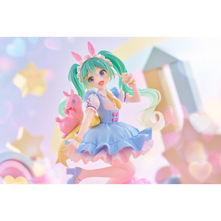 Vocaloid AMP+ Hatsune Miku x Rody Fairy Tale Ver figure by Taito in a fairy tale inspired outfit
