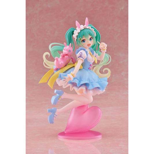 Vocaloid AMP+ Hatsune Miku x Rody Fairy Tale Ver figure by Taito in a fairy tale inspired outfit