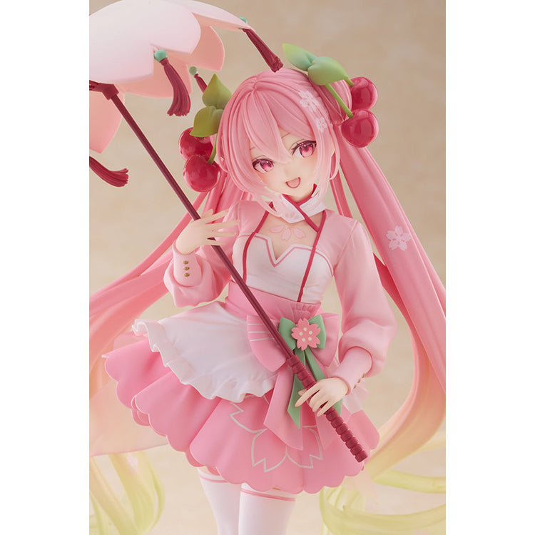 Hatsune Miku AMP+ Figure - Sakura Miku (Sakura Dress Ver.)