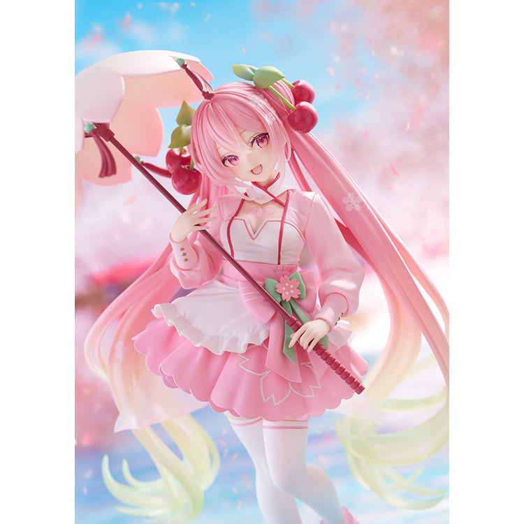 Hatsune Miku AMP+ Figure - Sakura Miku (Sakura Dress Ver.)