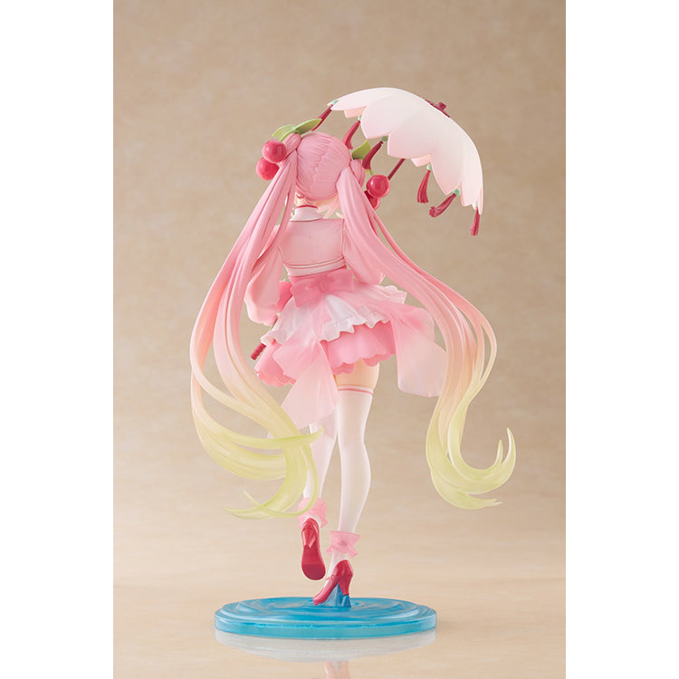 Hatsune Miku AMP+ Figure - Sakura Miku (Sakura Dress Ver.)