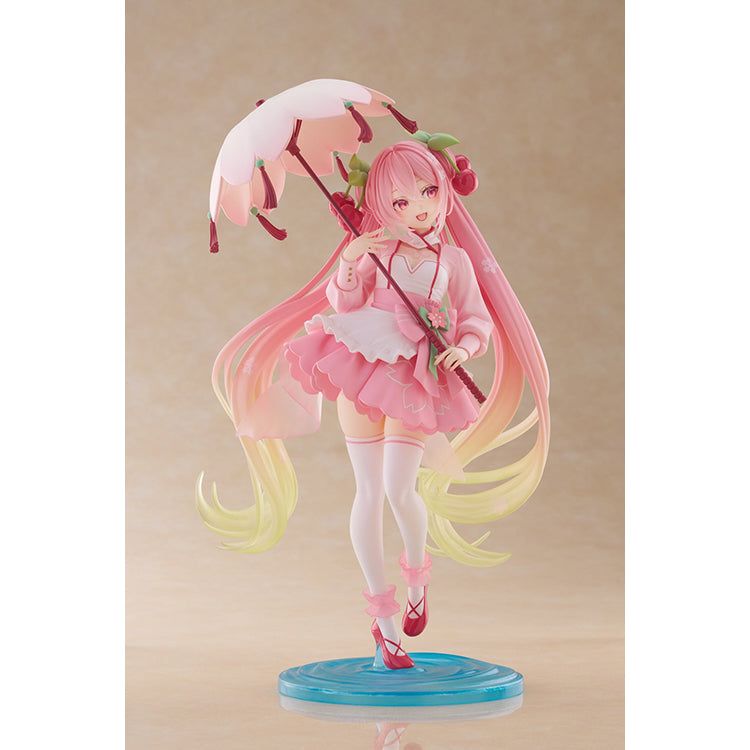 Hatsune Miku AMP+ Figure - Sakura Miku (Sakura Dress Ver.)