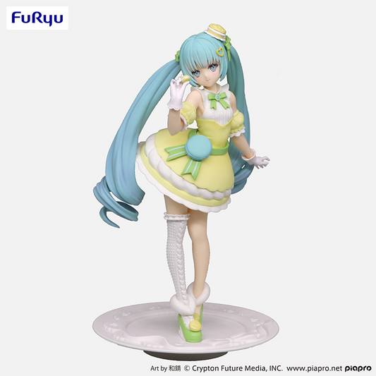 Hatsune Miku Exceed Creative Figure - SweetSweets Series Macaroon Citron Color ver.