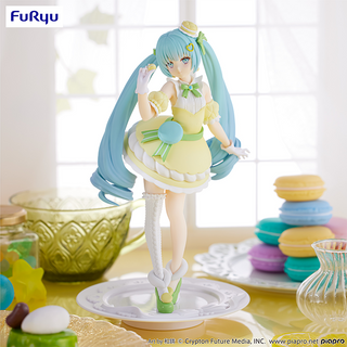 Hatsune Miku Exceed Creative Figure - SweetSweets Series Macaroon Citron Color ver.