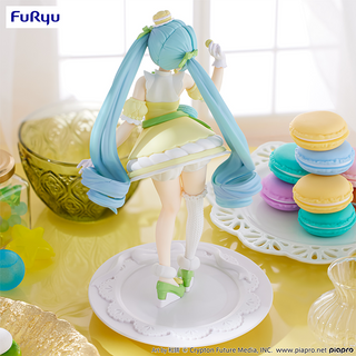 Hatsune Miku Exceed Creative Figure - SweetSweets Series Macaroon Citron Color ver.