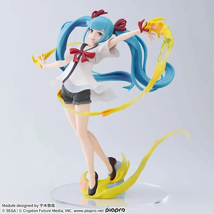 Hatsune Miku Figurizmα Figure - Miku Project Diva Mega 39's Shiny T.R. Ver. - Doki Doki Land 