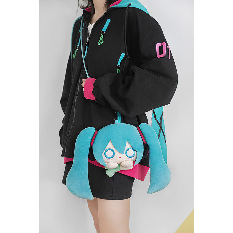 Character Vocal Series 01: Hatsune Miku Series Fluffy Series - Plushie Pouch