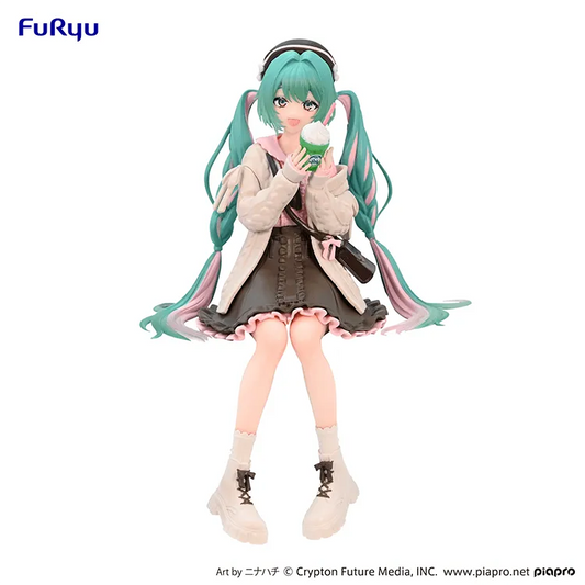 Hatsune Miku Noodle Stopper Figure - Hatsune Miku Autumn Date Ver. - Doki Doki Land