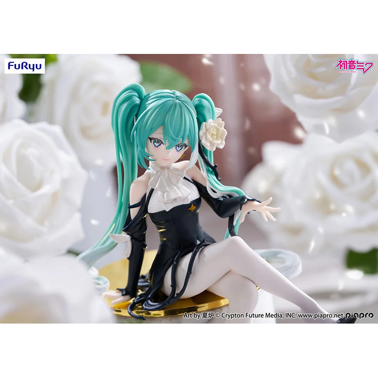 Hatsune Miku Noodle Stopper Figure - Hatsune Miku Flower Fairy White Rose Ver.