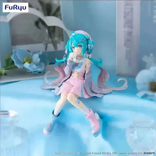 Hatsune Miku Noodle Stopper Figure - Hatsune Miku (Love Sailor Grey Color Ver.) - Doki Doki Land
