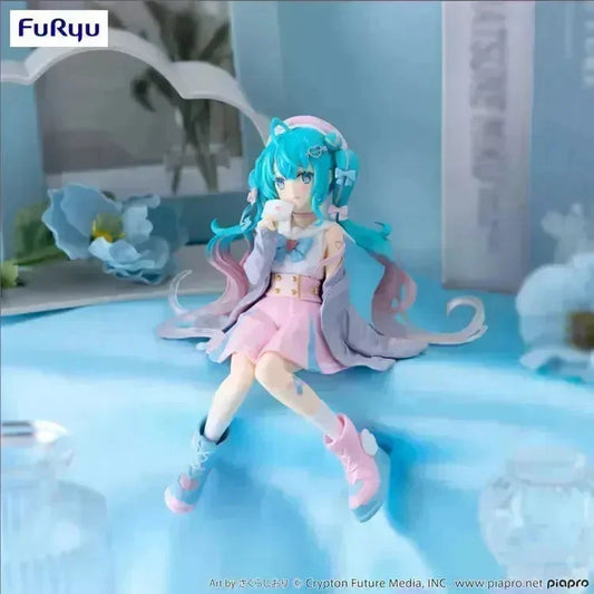 Hatsune Miku Noodle Stopper Figure - Hatsune Miku (Love Sailor Grey Color Ver.) - Doki Doki Land