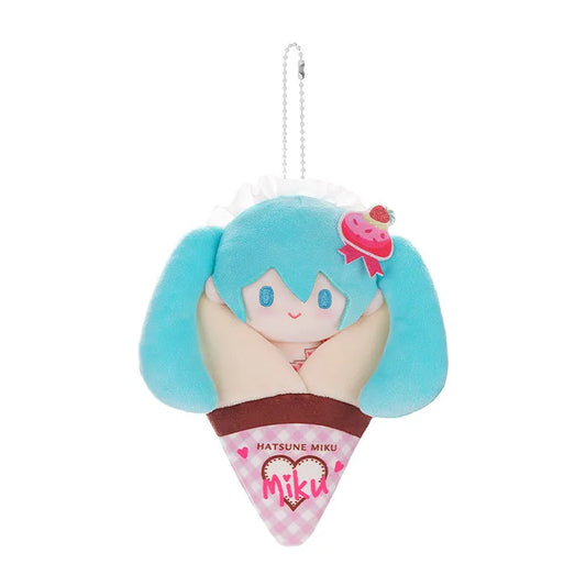 Hatsune Miku Crepe Mascot Keychain B