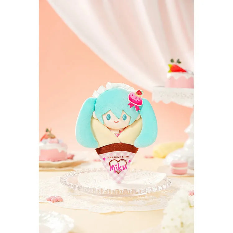 Hatsune Miku Crepe Mascot Keychain B