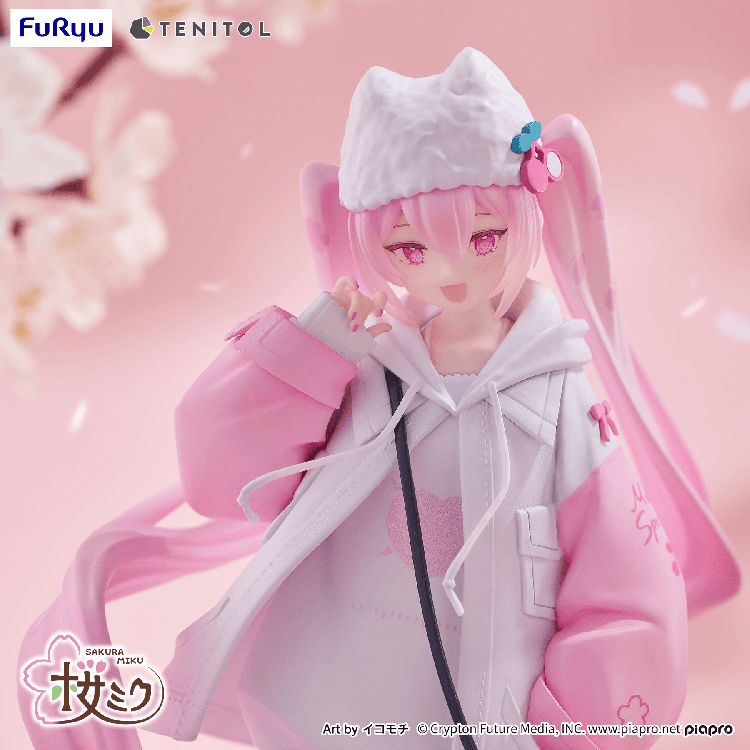 Hatsune Miku TENITOL Petit - Sakura Miku Cool Style