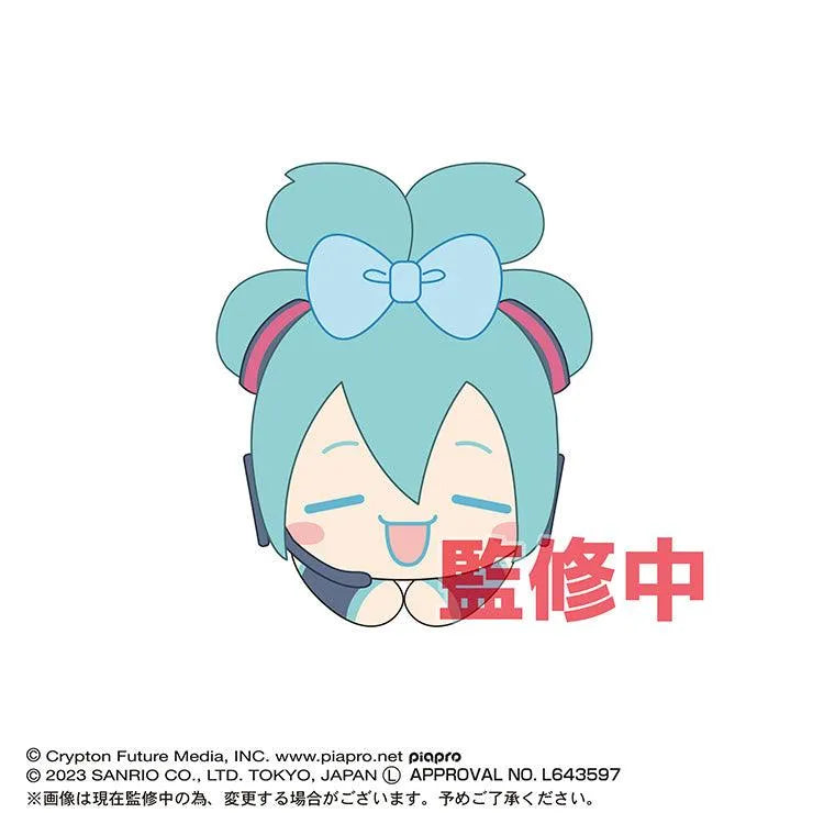 Portachiavi Peluche Hatsune Miku X Cinnamoroll Fuwakorori - Scatola Cieca Misteriosa