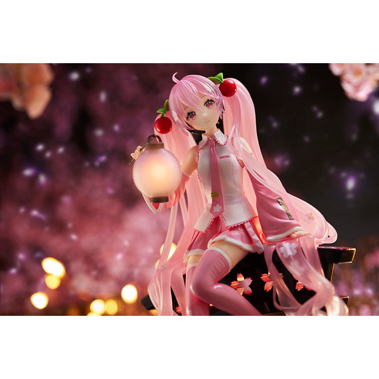 "Hatsune Miku" AMP Figure - Sakura Miku Lantern Ver.