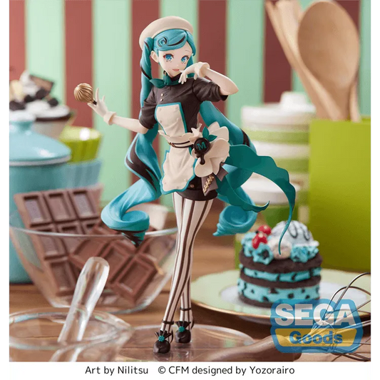 Hatsune Miku Luminasta Figure - Hatsune Miku Bitter Patissier - Doki Doki Land
