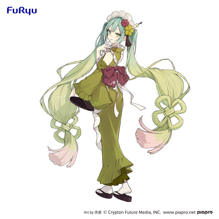 "Hatsune Miku" Sweet Sweets Figure - Matcha Green Tea Parfait