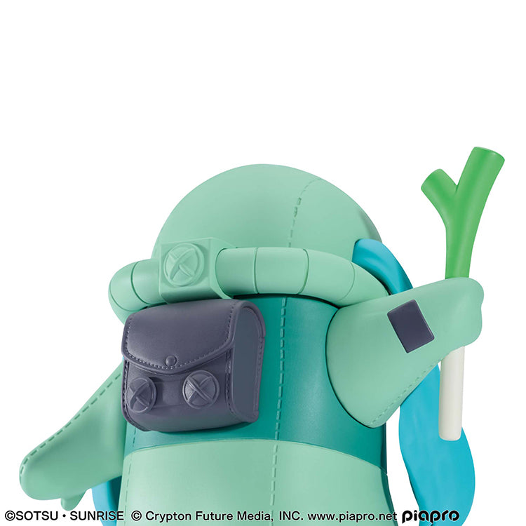 Hatsune Miku Zaku kigurumi figure Gundam 45th Anniversary collaboration