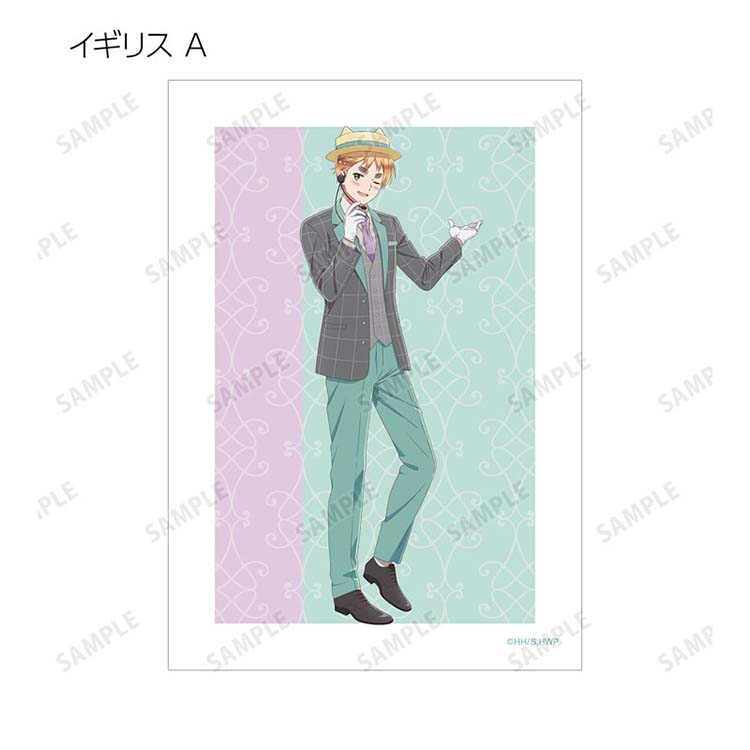 Hetalia World Stars Anime Merch - Amusement Park ver. Trading Bromides