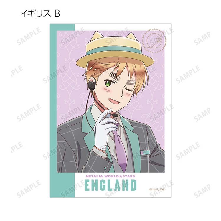 Hetalia World Stars Anime Merch - Amusement Park ver. Trading Bromides