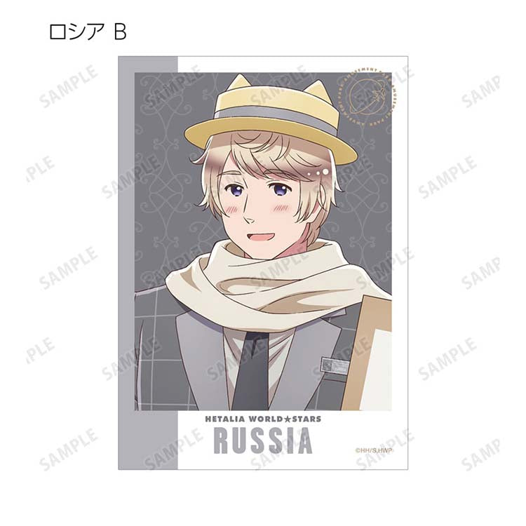 Hetalia World Stars Anime Merch - Amusement Park ver. Trading Bromides