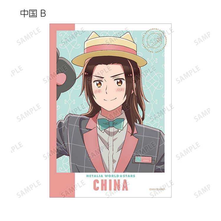 Hetalia World Stars Anime Merch - Amusement Park ver. Trading Bromides