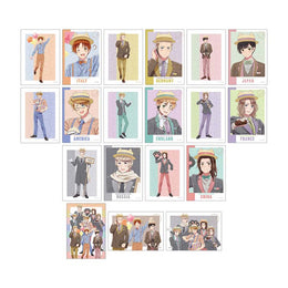 Hetalia World Stars Anime Merch - Amusement Park ver. Trading Bromides